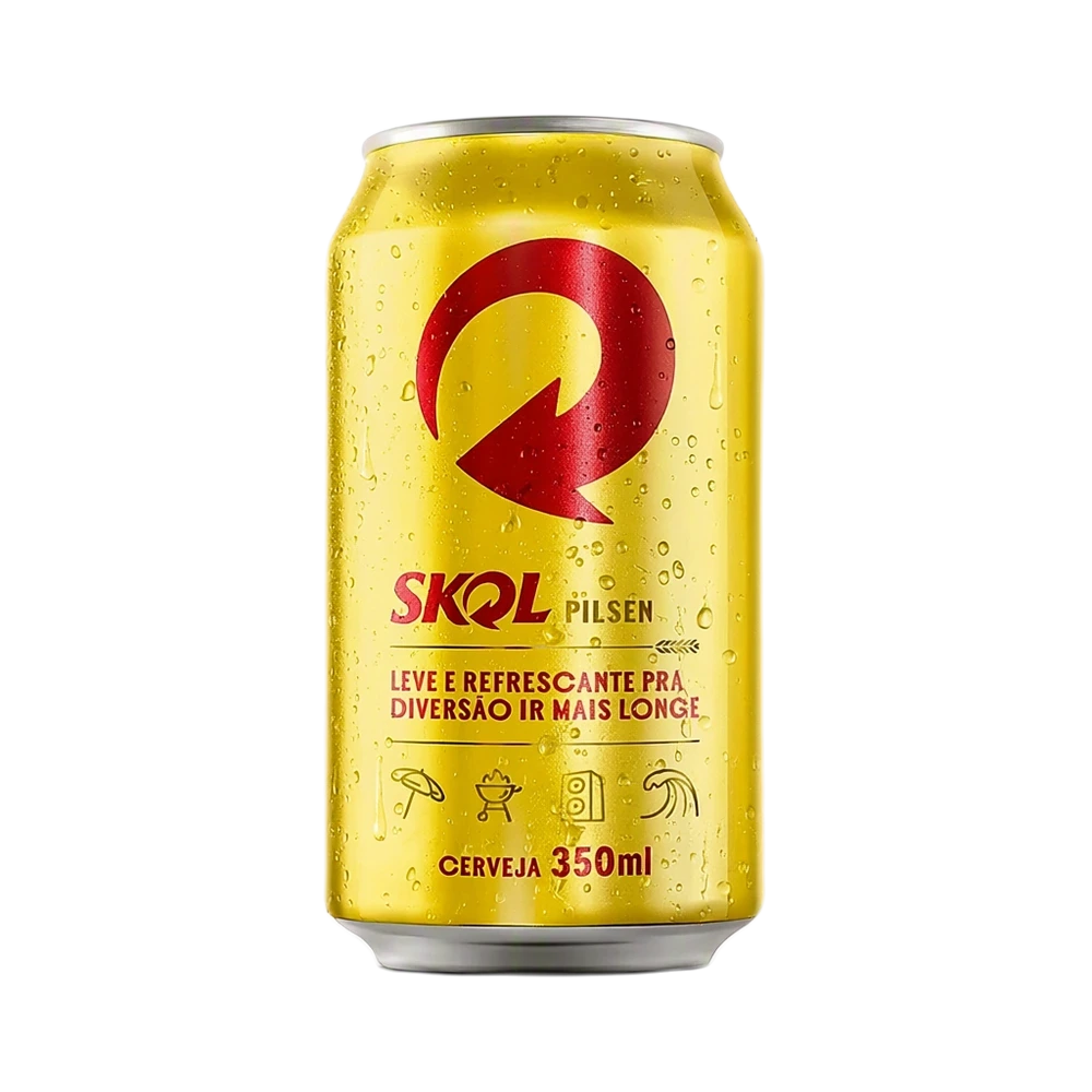 Cerveja Skol Lata 350ml